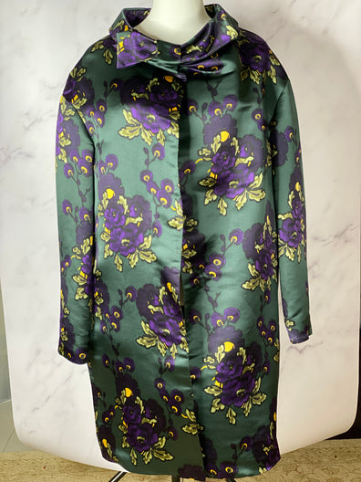 Oversized Floral Coat